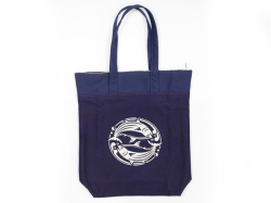 二匹鰹トート（ファスナー付き）表