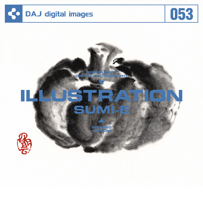 DAJ053 ILLUSTRATION   SUMI-E 【イラストシリーズ～墨絵】