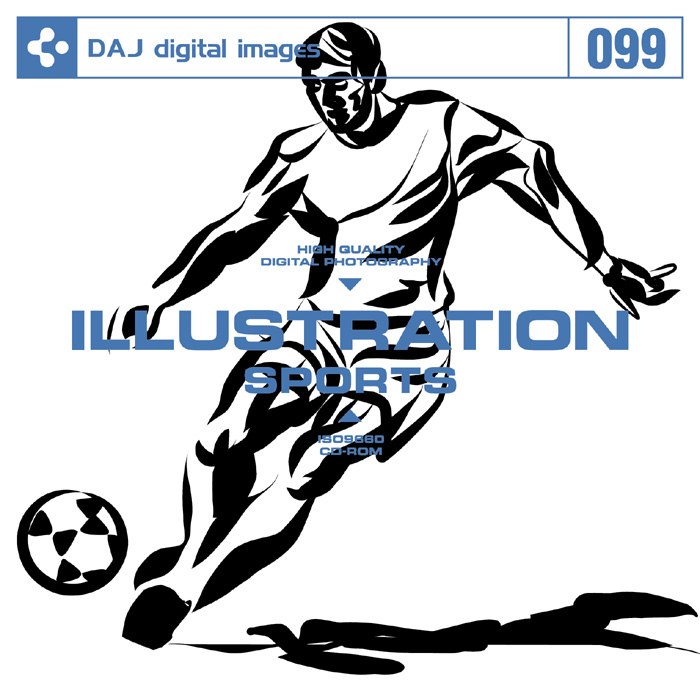 DAJ099 ILLUSTRATION  SPORTS 【イラストシリーズ～スポーツ　】