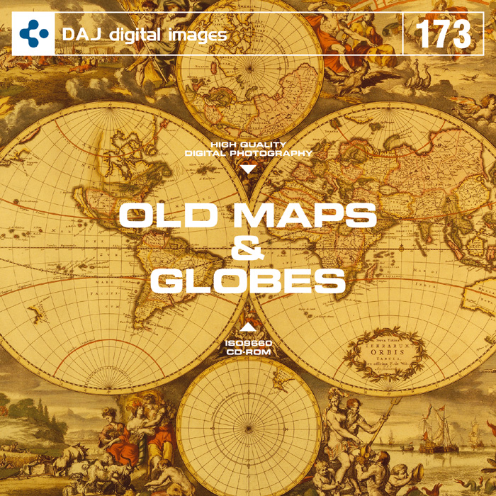 DAJ173 OLD MAPS & GLOBES 【古地図＆地球儀】