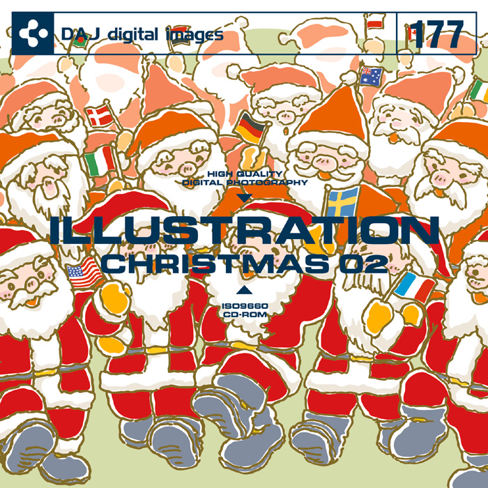 DAJ177 ILLUSTRATION  CHRISTMAS 02 【イラストシリーズ～クリスマス02】
