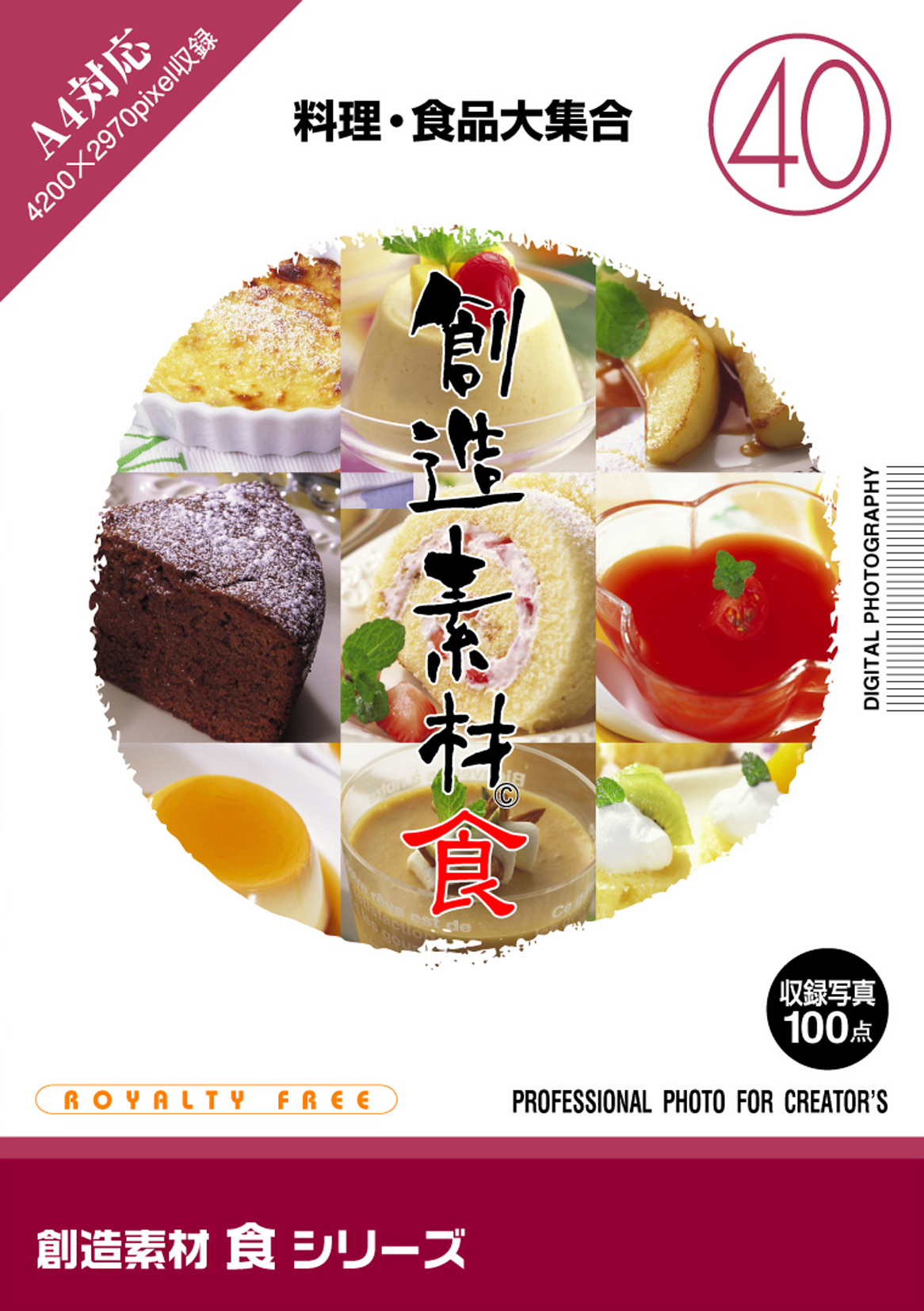 創造素材 食シリーズ[40]料理・食品大集合