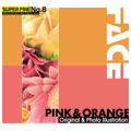 SUPER FINE No.8 PINK & ORANGE （ピンクとオレンジ色の花）