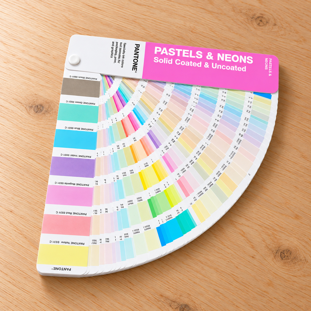 PANTONE パステル&ネオン・ガイド（コート紙＋上質紙） 最新版 正規品
