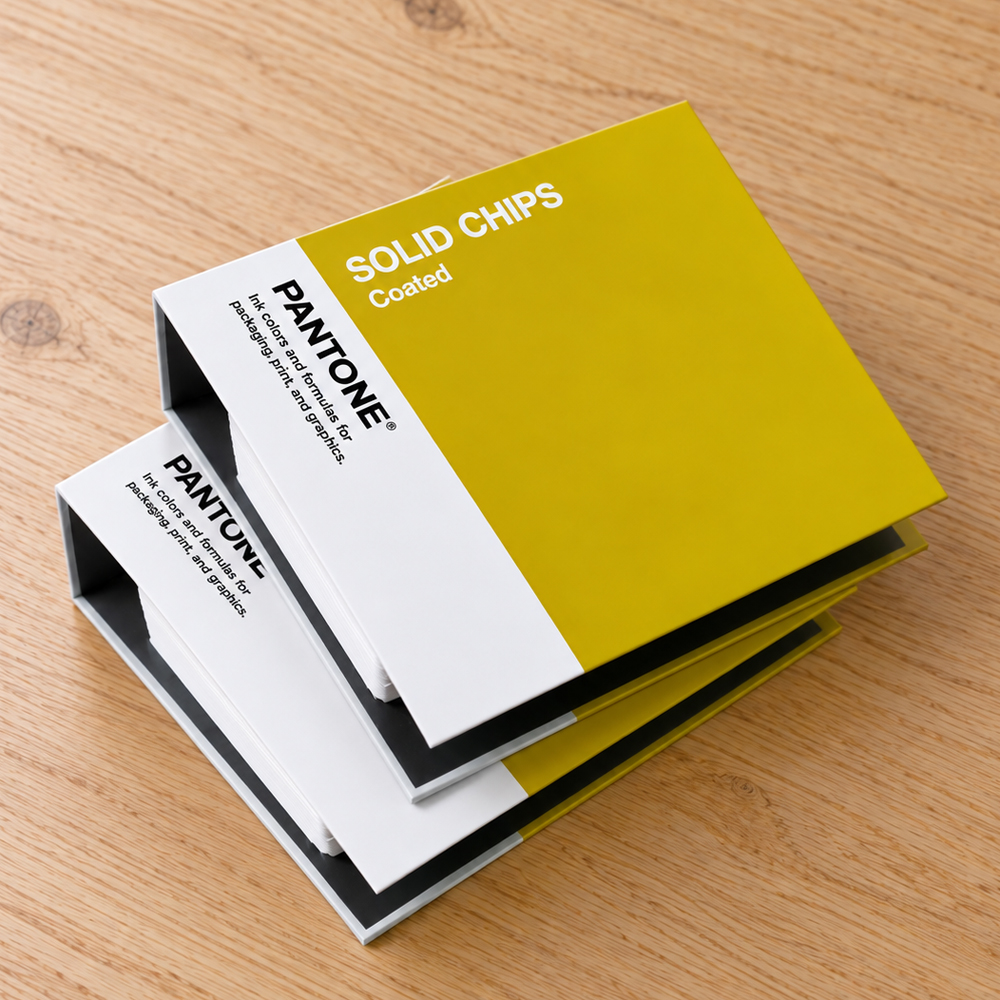 PANTONE ソリッドチップス 2冊組 コート紙 上質紙 正規品 最新版