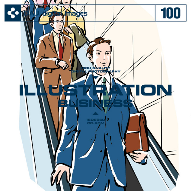 DAJ100 ILLUSTRATION  BUSINESS 【イラストシリーズ～ビジネスシーン】