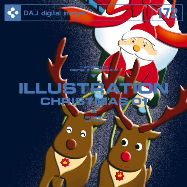 DAJ172 ILLUSTRATION  CHRISTMAS 01 【イラストシリーズ～クリスマス01】