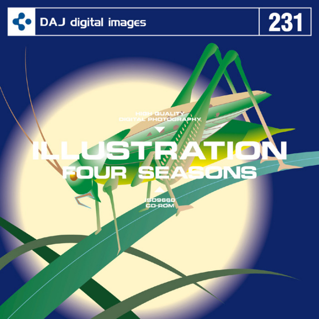 DAJ231 ILLUSTRATION / FOUR SEASONS 【イラストシリーズ～日本の四季】