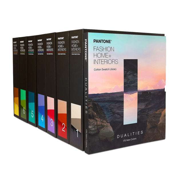 【お取寄せ】PANTONE パントン FHI コットンスワッチライブラリ + 新色(Dualities デュアリティーズ)増補版
