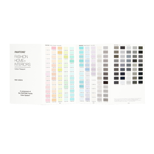 PANTONE パントン FHI コットンパスポート 新色Dualities デュアリ  