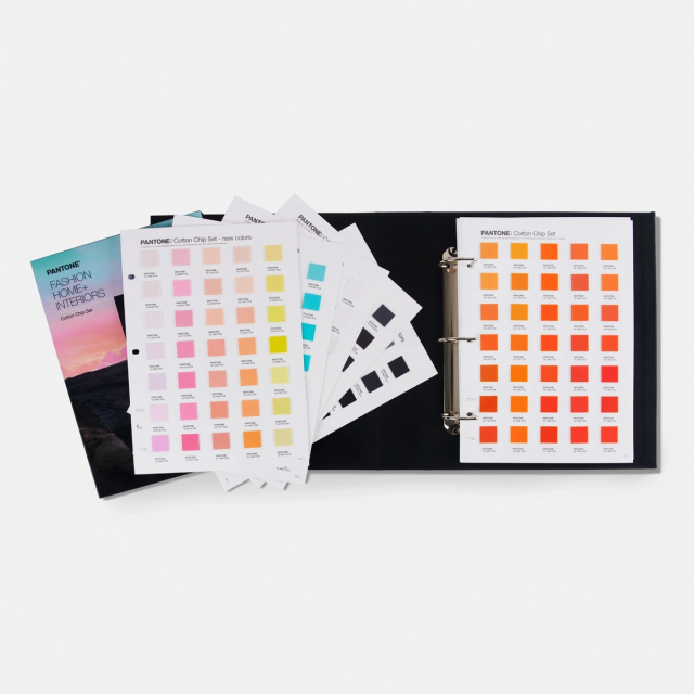 お取寄せ】PANTONE FHI コットン・チップセット 色見本のG&E
