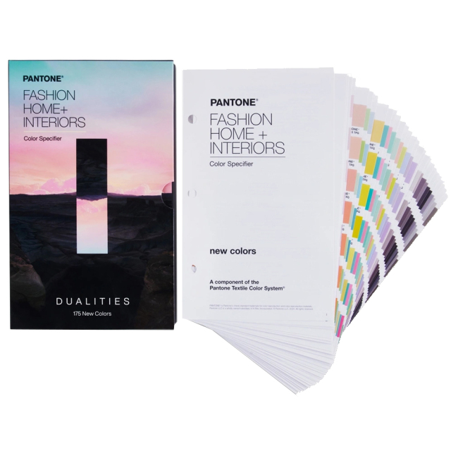 PANTONE パントン FHI カラースペシファイヤー 新色Dualities デュアリティーズ増補版（新色175色のみ）