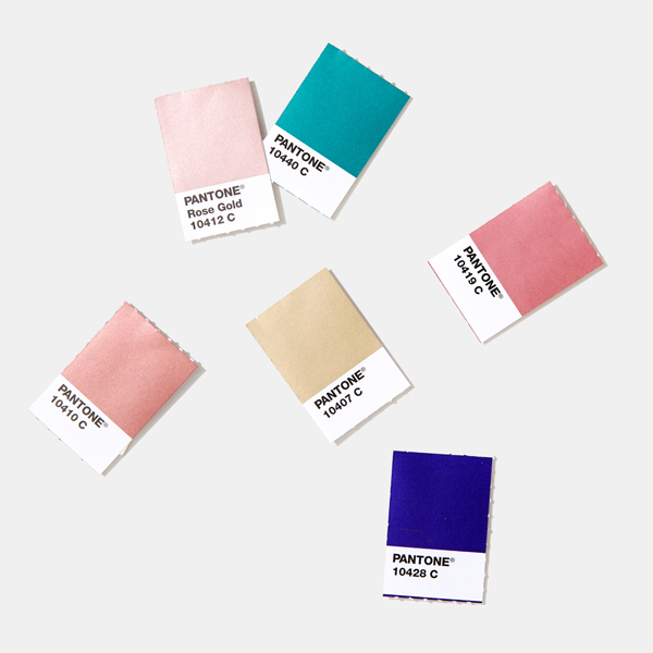 パントン メタリック・コーテッド・チップブック