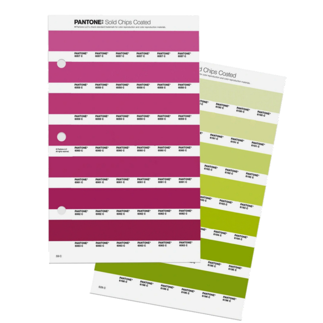 最新版PANTONE Solid Coated色見本台帳