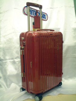 OUTRET　☆2010年モデル☆RIMOWA　リモワ　SALSADELUXE　サルサデラックス　873.52　レッド　4輪　機内持込