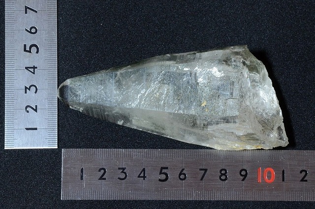 ガネーシュヒマール産】クローライト入りバーコード天然水晶・原石