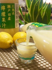 【限定】無添加瀬戸田産レモンストレート果汁1000ml～大隅農園のレモン100％使用～