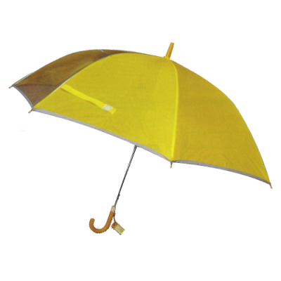 NEW反射付学童傘　黄色