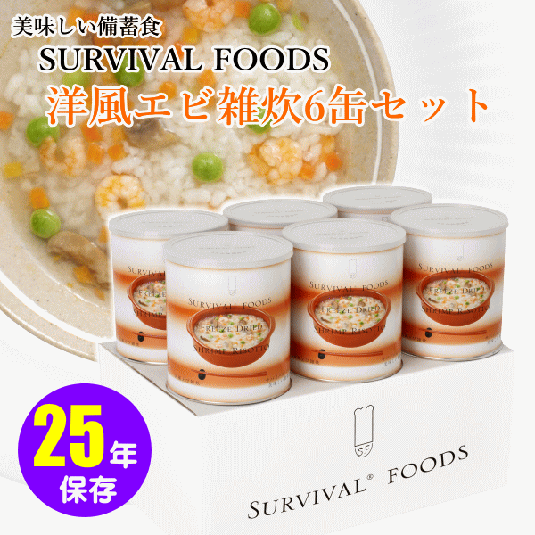 サバイバルフーズ　洋風エビ雑炊