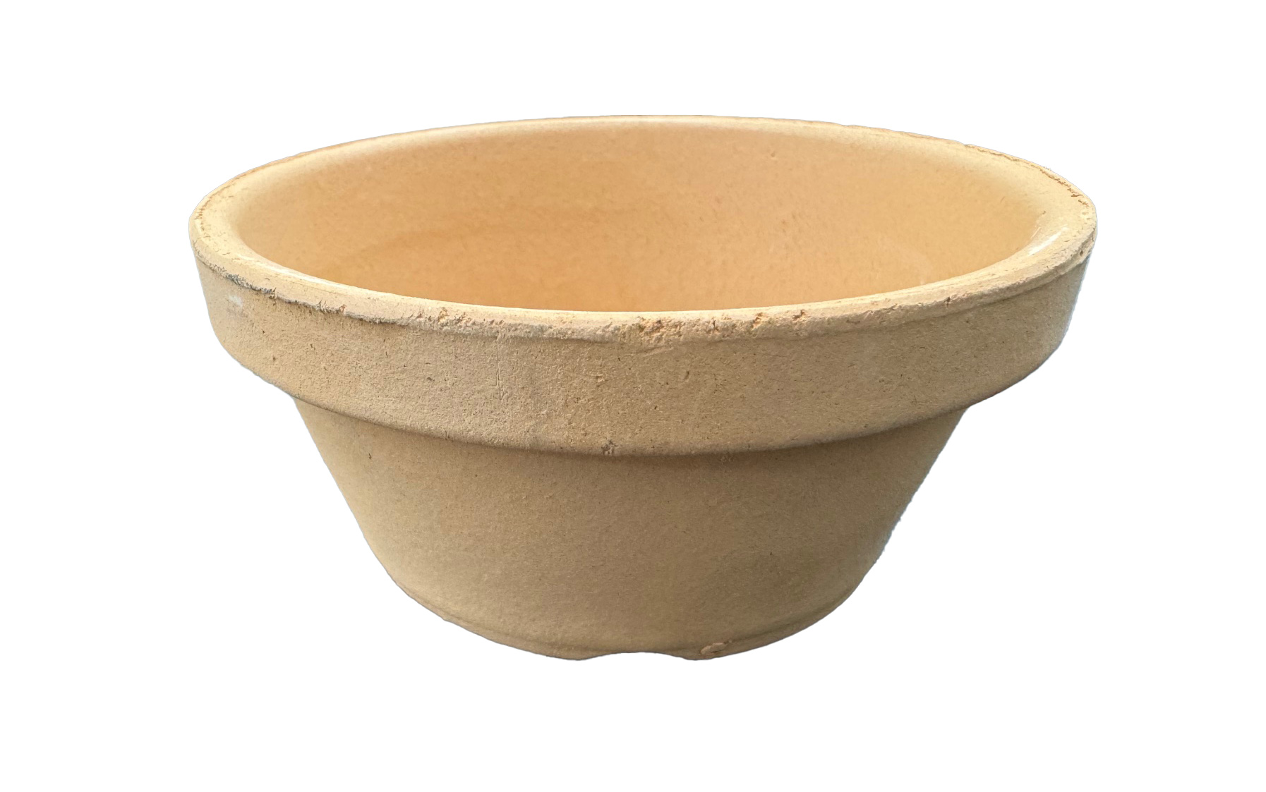 素焼き鉢　浅鉢（平鉢）マシン造り　3号　10枚