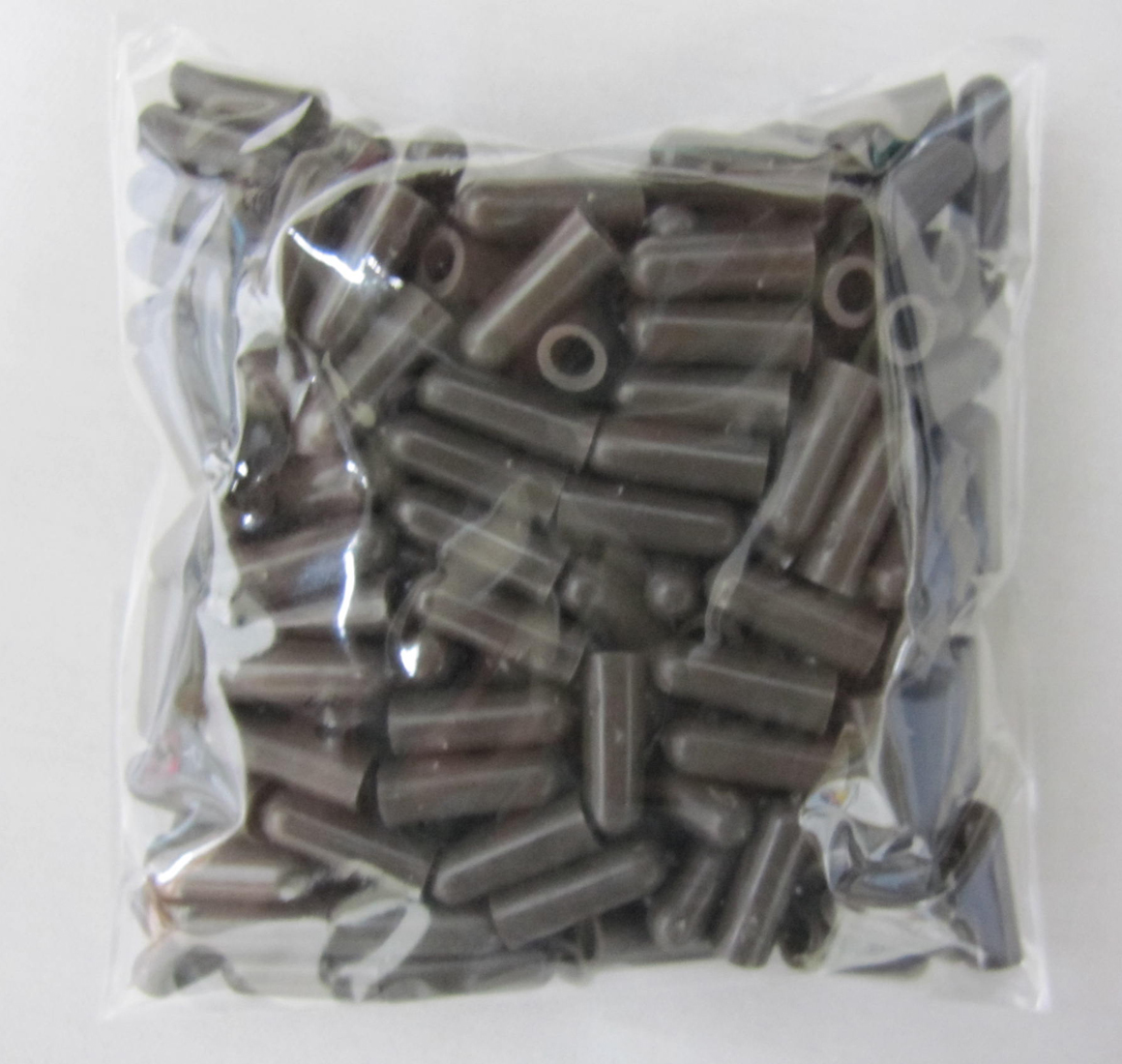 支柱キャップ　2.6mm用 ブラウン　200個　洋蘭　支柱 /ネコポス便可