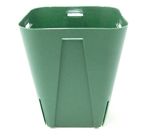 EGスリット鉢 7.5cm 2.5号　モスグリーン 2000個セット プラ鉢 富貴蘭 長生蘭 EG75