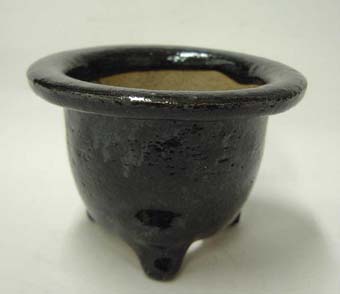 京楽焼　富貴蘭鉢　3.0号