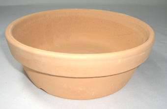 素焼き鉢　皿鉢　6号　48枚　【送料無料】