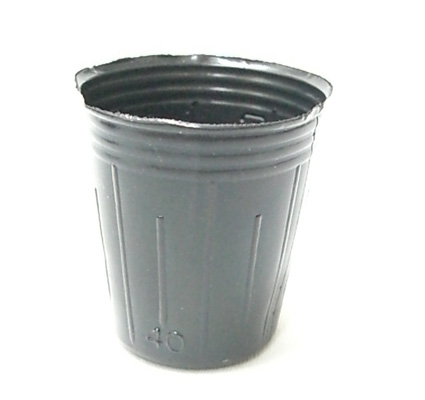 ポリポット　4cm　黒　100個 ビニールポット