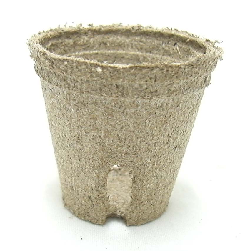 ジフィーポット 5.5cm 100個セット 穴あり 種まき 挿し芽 Jiffy