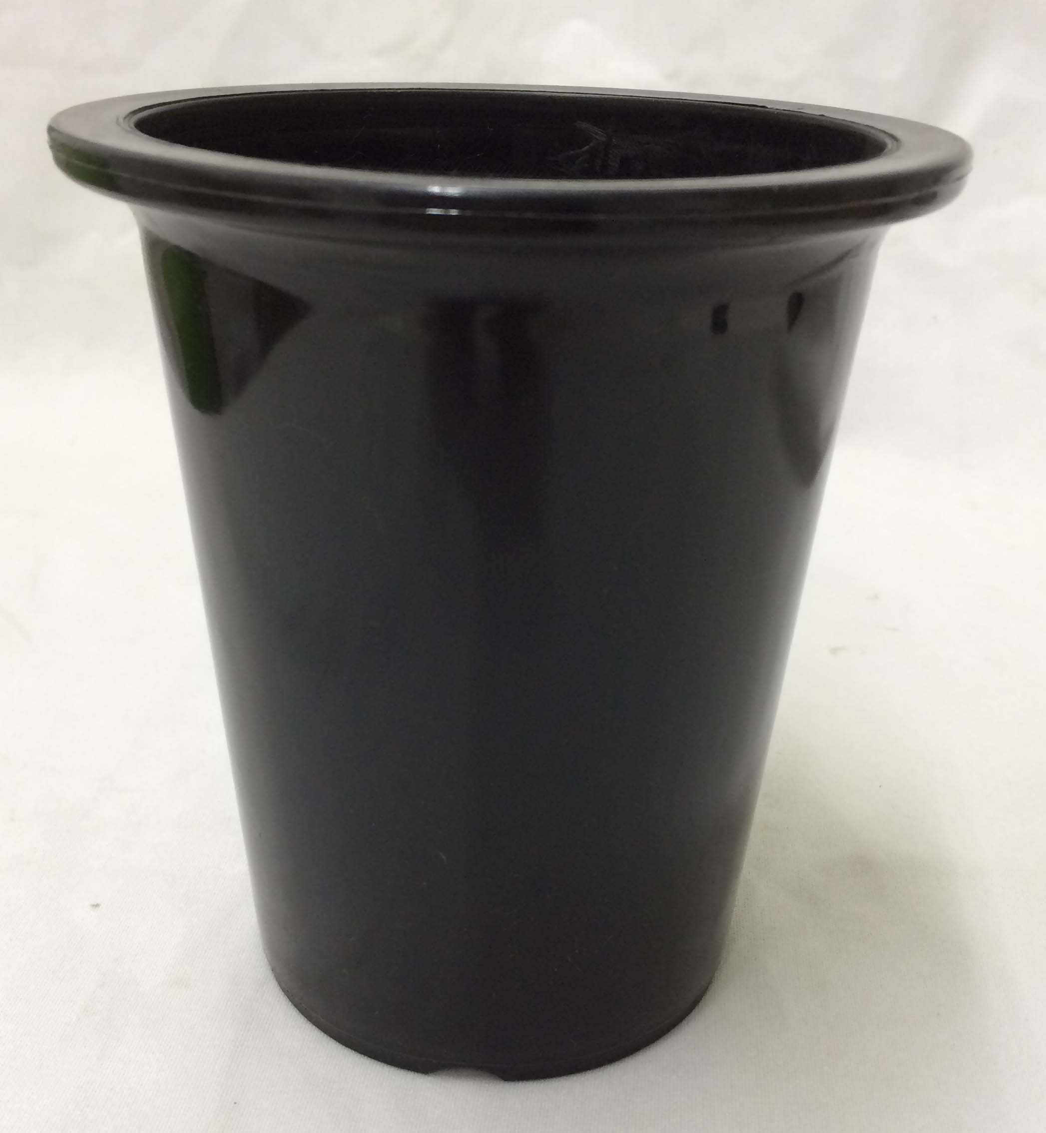 ４寸懸崖　（黒）　大　10個セット　多肉植物　サボテン　洋蘭