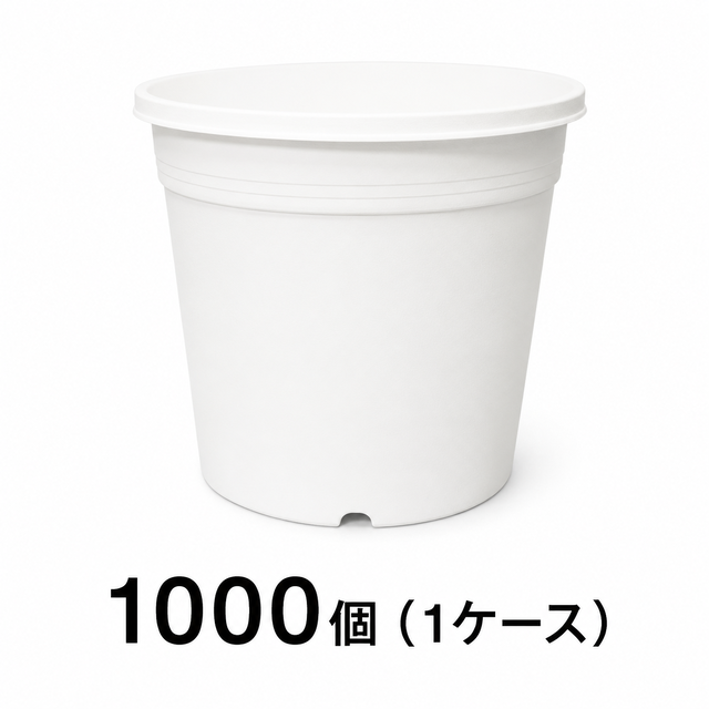 プラ鉢 A-25 白（オリジナルホワイト） 1000個セット 多肉植物 鉢 エケベリア