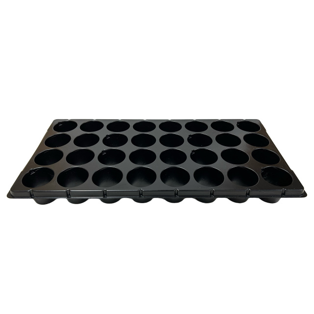 セルトレーPP　32穴　黒(Black)　丸穴　アンドウケミカル