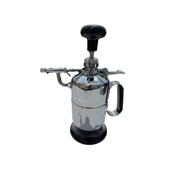 ダリアスプレー　920ｍｌ　真鍮製（クロムメッキ）丸八産業　オートマチックスプレー＃10　送料無料