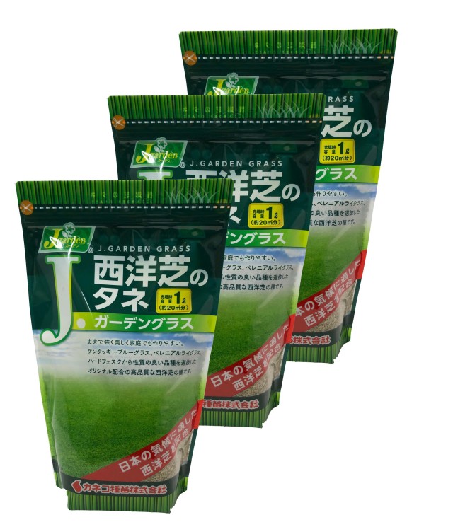 西洋芝の種　3L（約18坪分）　ガーデングラス　芝生のタネ
