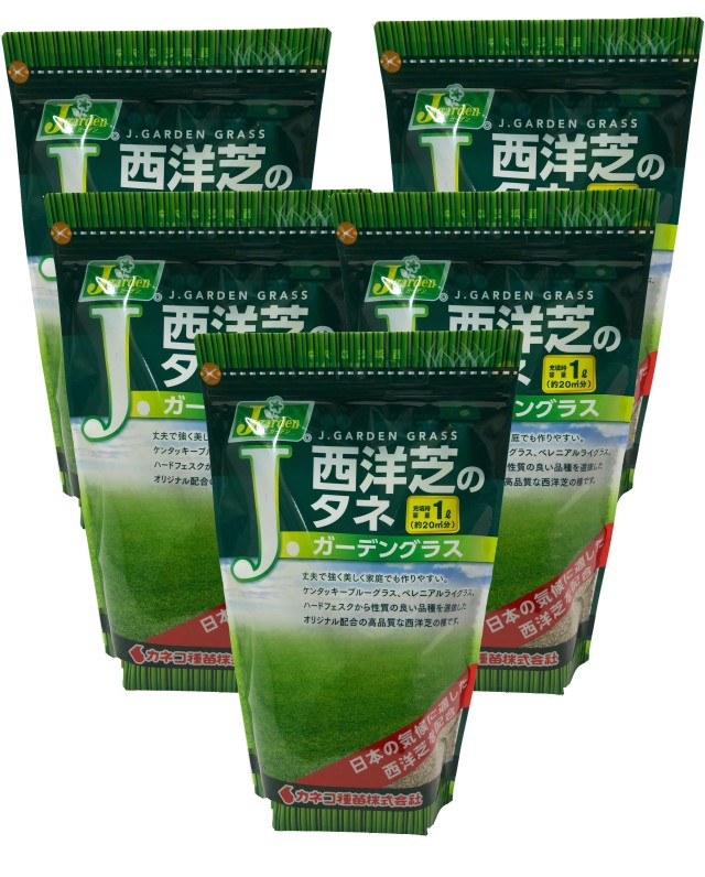 西洋芝の種　5L（約18坪分）　ガーデングラス　芝生のタネ　送料無料