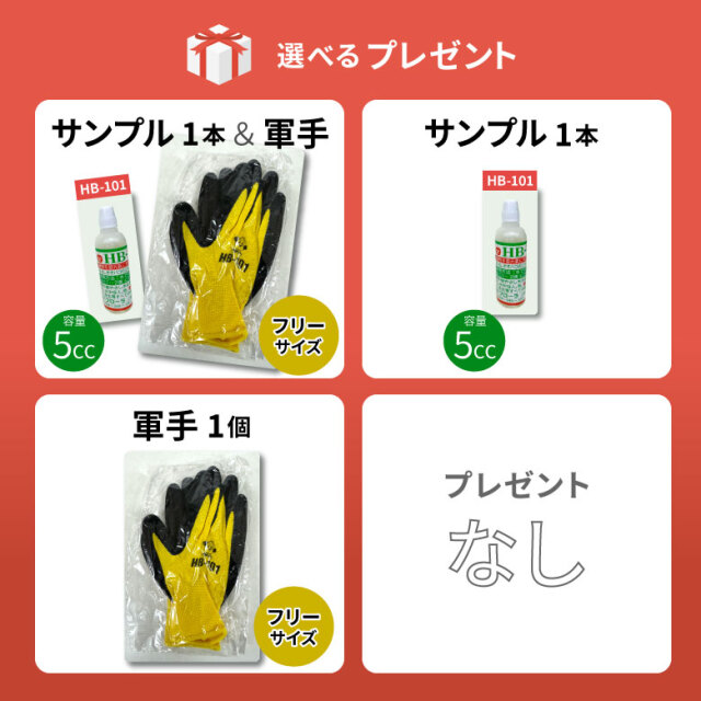 HB-101　 天然活力剤 HB101プレゼント