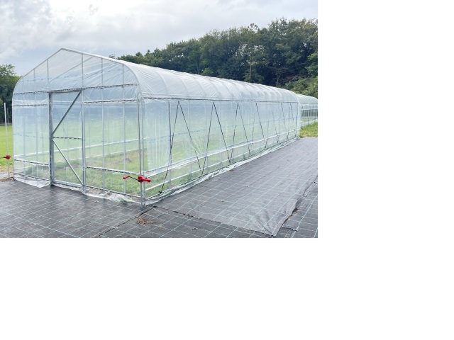 ヒロガーデン12 東都興業 ビニールハウス （スライドドア使用）12坪　換気セット付　3.6ｍｘ11.2ｍｘ高さ2.5ｍ（北海道・沖縄・離島は別途送料発生）