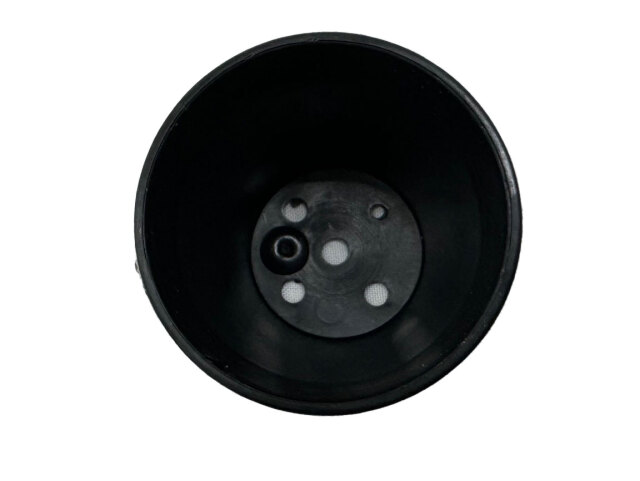 HM-10 1寸鉢 黒色 100個セット 3.5cm（内径3.3cm） プラ鉢 ミニ鉢
