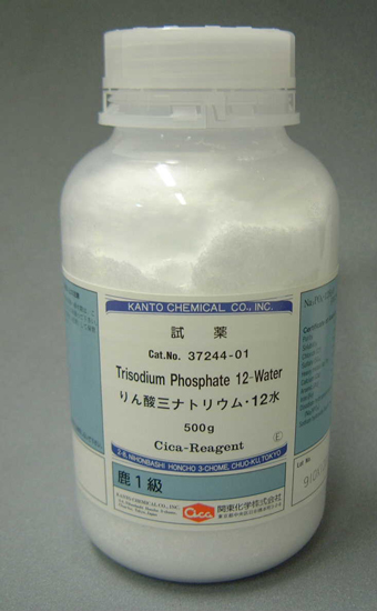 りん酸三ナトリウム・12水　500ｇ　鋏　刃物の消毒剤（第三リン酸ナトリウム）