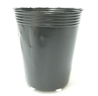 ポリポット深型 12cm 黒 100個