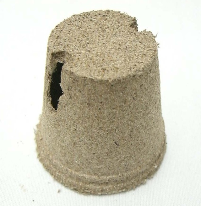 ジフィーポット 5.5cm 10個セット 穴あり 種まき 挿し芽 Jiffy