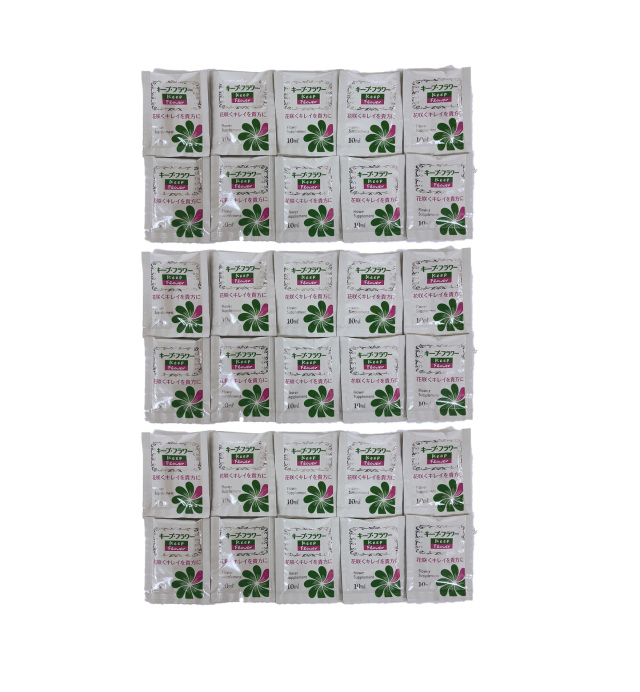 切花栄養剤 キープ・フラワー 小袋10ml x30袋入り フジ日本精糖株式会社/ネコポス便送料無料