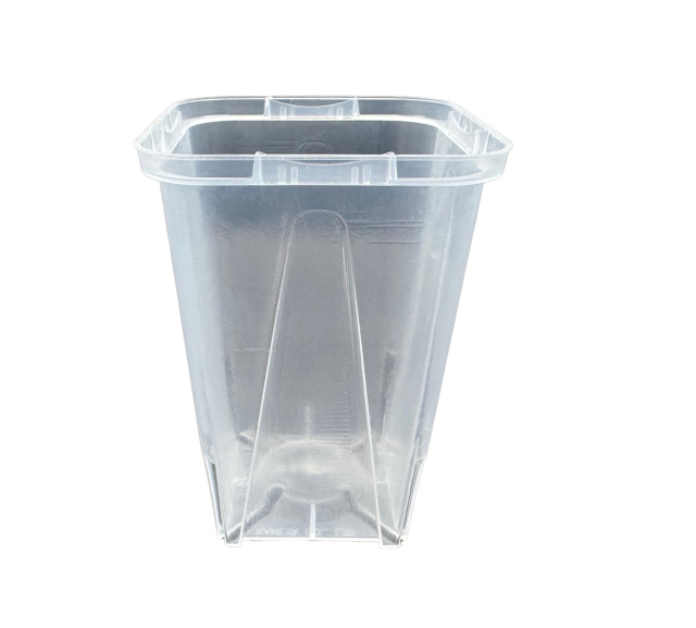 ネガミエル　EGスリット鉢  9cm　3号 半透明　ロングタイプ　10個セット　EG-90L
