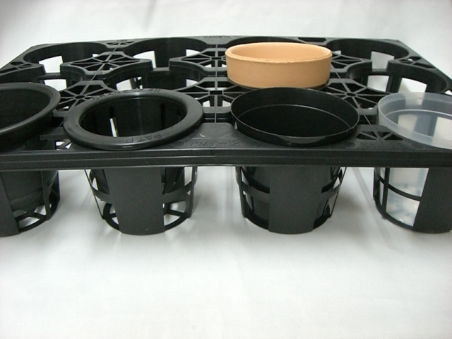 トレー 12穴 PMT-12 黒 プラスチックトレイ