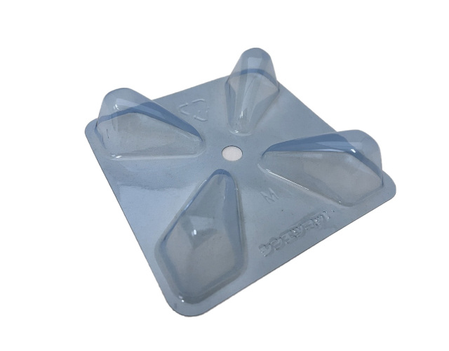 シンエツマット M 115×115×25(H) 100枚入(メロン 果実マット   変色防止)