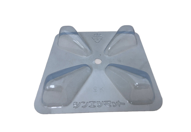 シンエツマット SK 145×145×25(H) 100枚入(かぼちゃ　小玉スイカ　カボチャ マット 西瓜 すいか 果実マット   変色防止)