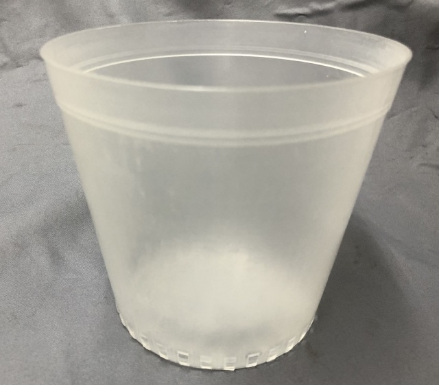 ポリポット 4cm 半透明（白） 100個 ビニールポット 多肉植物 鉢