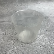 TOスリットポット　6ｃｍ　3000個　半透明　スリット4入り　東海化成　TSP-SK60