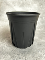 すくすくいい根ポット  4号 黒 (BK)1個 進化したスリット鉢　